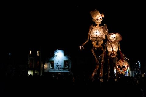 A reminder of the amazing lanterns which paraded through the city centre during Light Up Lancaster 2013