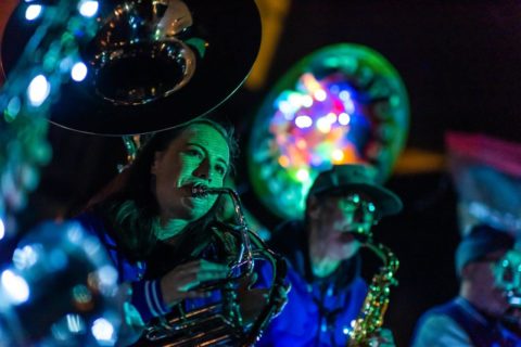 2018 Turn the Big Light On by More Music and David Boultbee from Bread Art Collective. Photographer Credit Robin Zahler