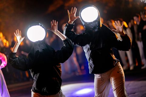 In The Blink of a View | Delete Set Image 12n Eye by Ludus. Light Up Lancaster 2025, image by Robin Zahler